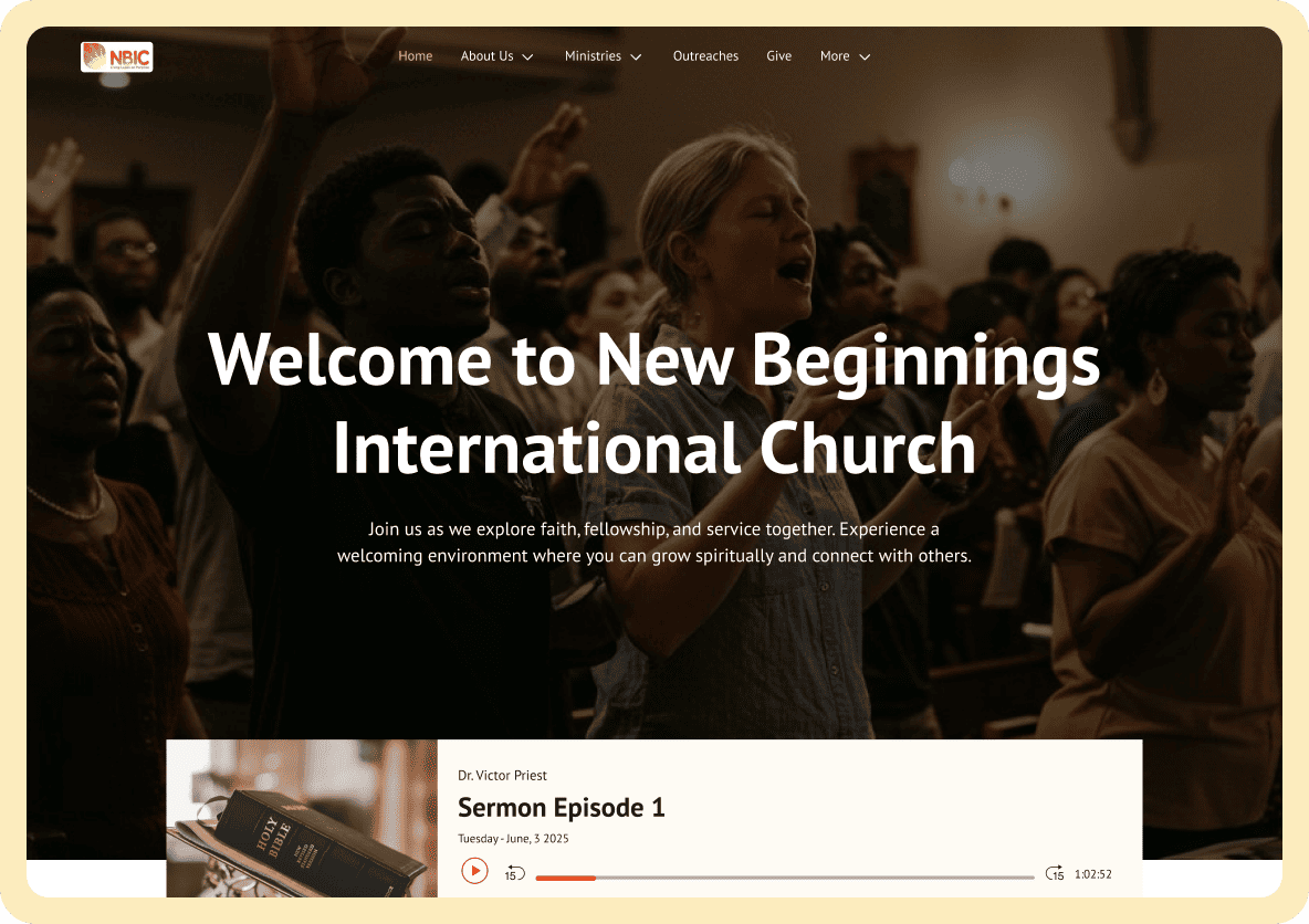 New Beginnings International Church, Lagos